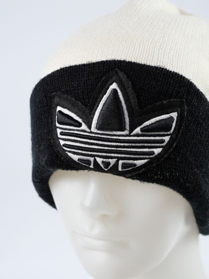 Adidas Vintage หมวกไหมพรม Beanie Hat ขนาด 56-60 ซม  รูปที่ 2