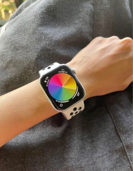 Apple Watch SE Gen NiKE  GPS 40mm สีsilverมือ2สภาพสวยดีสายแท้ครบกล่อง รับเทินรับบัตรเครดิตจ้า รูปที่ 12