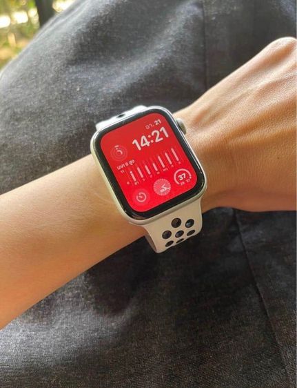Apple Watch SE Gen NiKE  GPS 40mm สีsilverมือ2สภาพสวยดีสายแท้ครบกล่อง รับเทินรับบัตรเครดิตจ้า รูปที่ 10