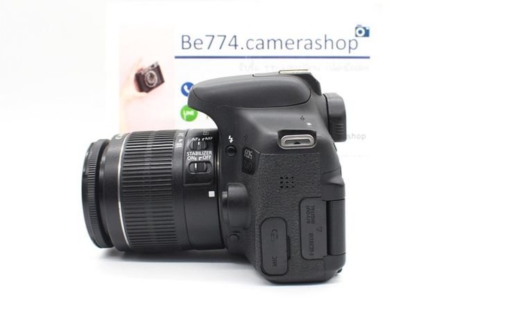 ขาย Canon EOS 750D lens 18-55 IS II พร้อม Hood เมนูไทย อุปกรณ์พร้อมกระเป๋า ใช้งานปกติ รูปที่ 5
