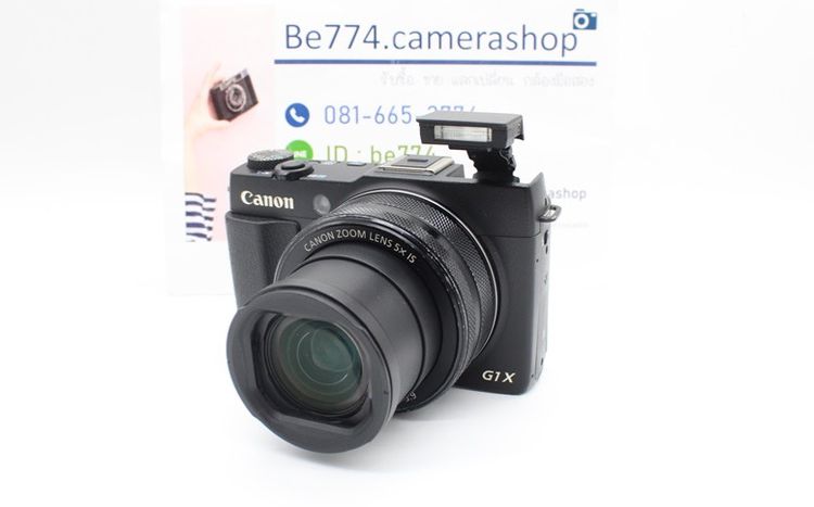 Canon PowerShot G1X Mark II เมนูไทย อุปกรณ์พร้อมกระเป๋า ใช้งานปกติ หมดประกันแล้ว รูปที่ 2