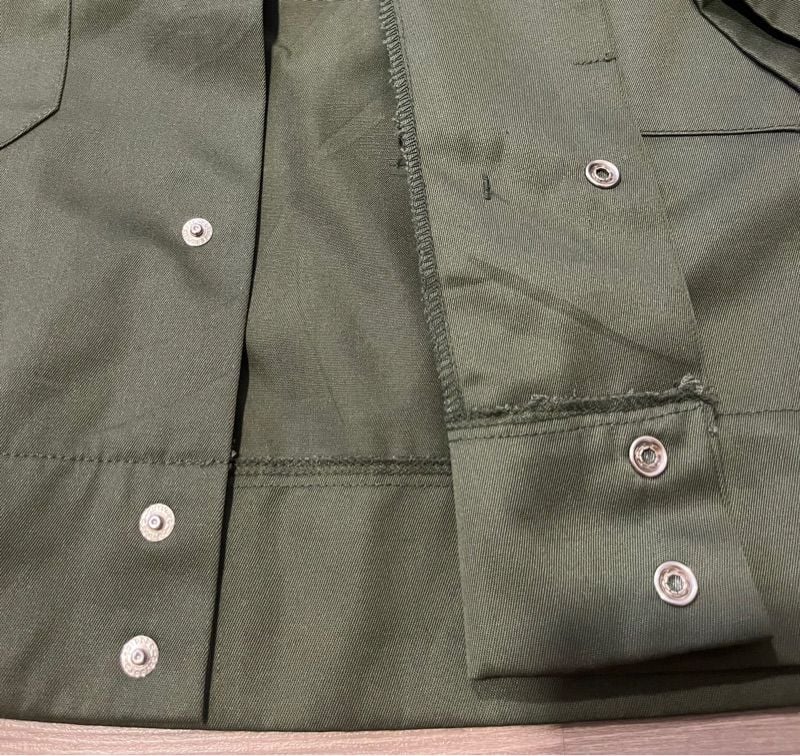 Vintage Jacket วินเทจแจ๊คเก็ตสีเขียวเข้ม (M) รูปที่ 7