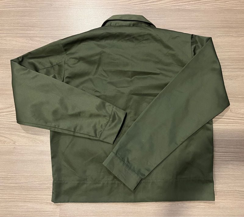 Vintage Jacket วินเทจแจ๊คเก็ตสีเขียวเข้ม (M) รูปที่ 2