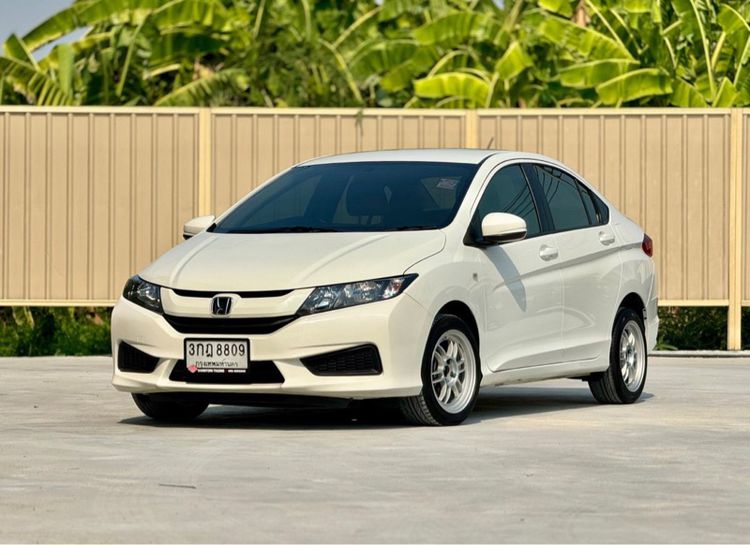 Honda City 2014 1.5 S i-VTEC Sedan เบนซิน ไม่ติดแก๊ส เกียร์อัตโนมัติ ขาว รูปที่ 3