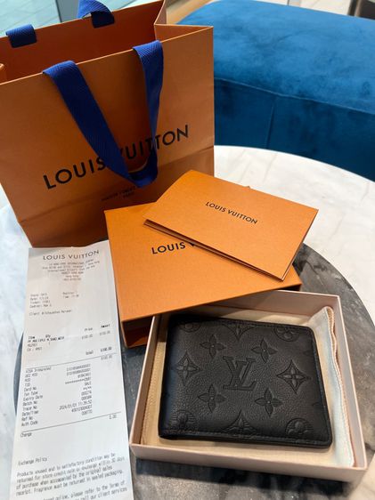 Louis Vuitton multiple wallet monogram shadow black รูปที่ 3
