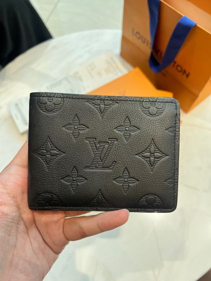 Louis Vuitton multiple wallet monogram shadow black รูปที่ 2