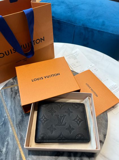 Louis Vuitton multiple wallet monogram shadow black รูปที่ 4