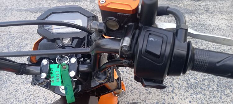 Honda Zoomer-x ไมล์ดิจิตอล ระบบ ldling stop combibake สีส้ม-ดำ ชุดแต่งจากโรงงาน ล้อแม็กซ์เอกสารเล่มชุดโอนลอยครบ รูปที่ 10