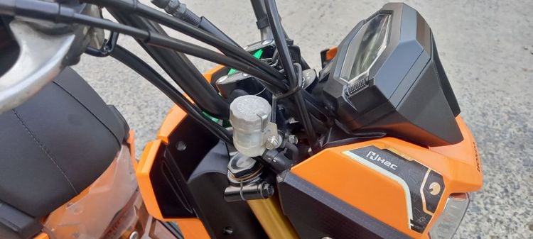 Honda Zoomer-x ไมล์ดิจิตอล ระบบ ldling stop combibake สีส้ม-ดำ ชุดแต่งจากโรงงาน ล้อแม็กซ์เอกสารเล่มชุดโอนลอยครบ รูปที่ 11