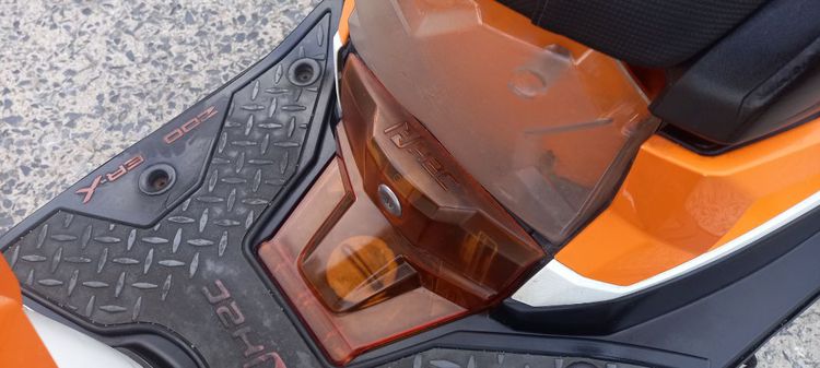 Honda Zoomer-x ไมล์ดิจิตอล ระบบ ldling stop combibake สีส้ม-ดำ ชุดแต่งจากโรงงาน ล้อแม็กซ์เอกสารเล่มชุดโอนลอยครบ รูปที่ 14