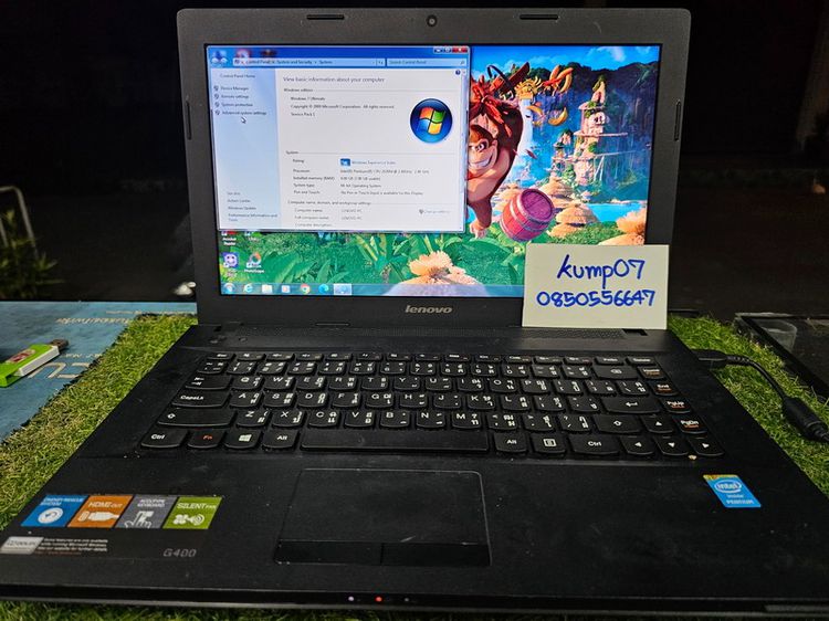 ขาย Notebook Lenovo G400 Pentium 2020M RAM 4 HDD 320 มือ2 สภาพดี 2500 บาท ครับ รูปที่ 10