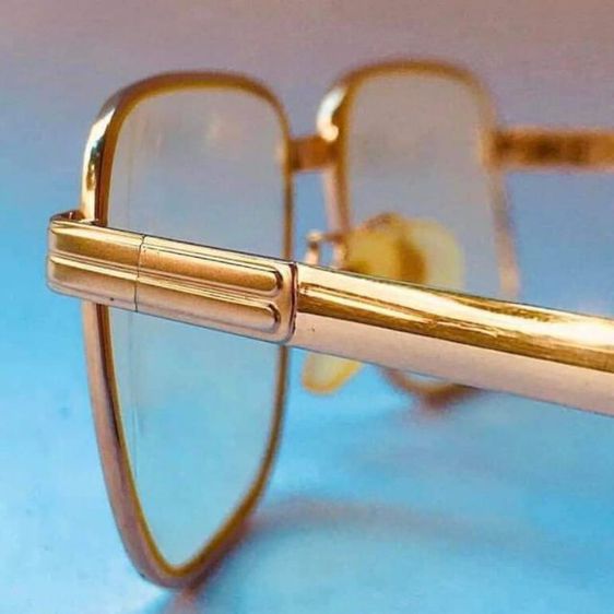กรอบแว่นตาวินเทจ HOYA ไทเทเนี่ยม ชุบทองไมครอน รูปที่ 3