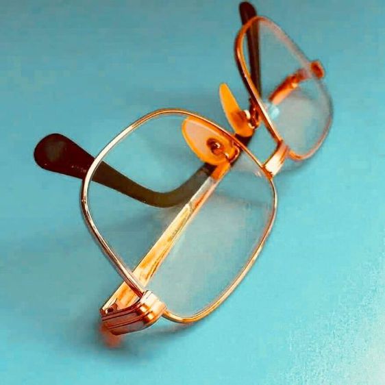 กรอบแว่นตาวินเทจ HOYA ไทเทเนี่ยม ชุบทองไมครอน รูปที่ 16