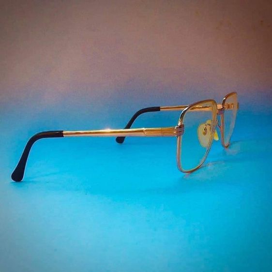กรอบแว่นตาวินเทจ HOYA ไทเทเนี่ยม ชุบทองไมครอน รูปที่ 2