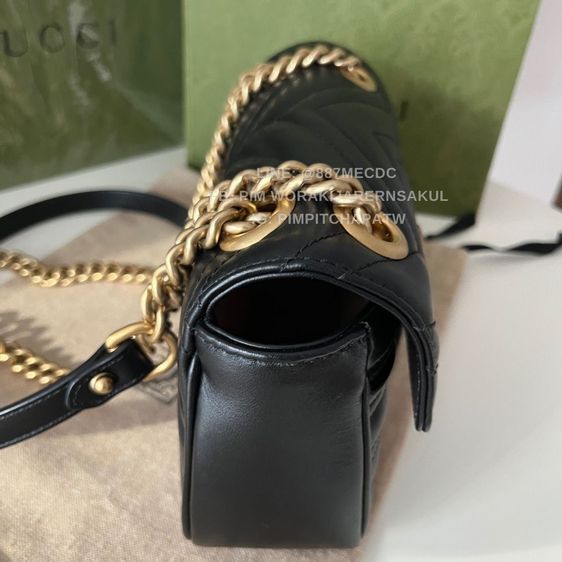 Used Once Gucci Marmont Small Size 22 อปก ครบ (ไม่มีใบเสร็จ) ปี 2022 รูปที่ 2