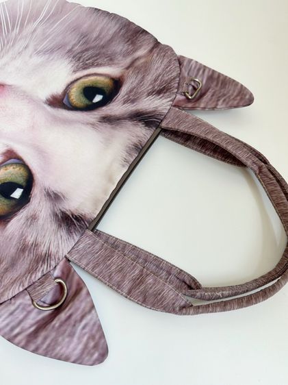 กระเป๋าถือผ้าหน้าน้องแมว รูปที่ 5