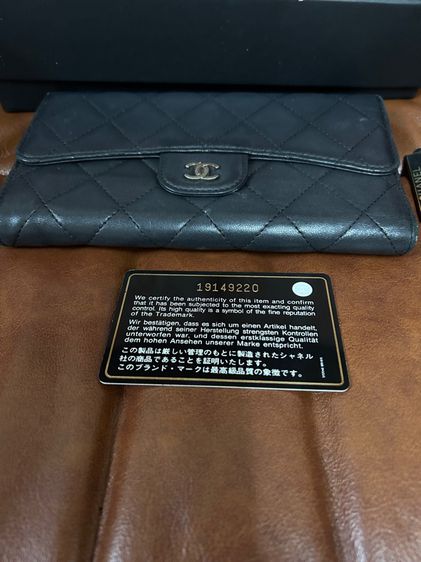 Chanel Tri-fold long wallet รูปที่ 5