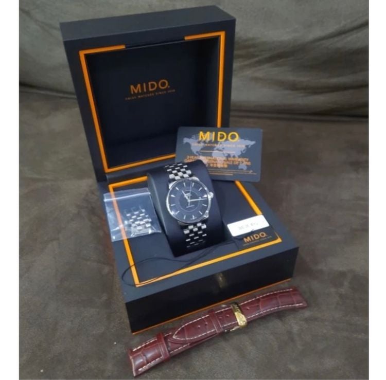 นาฬิกา MIDO Automstic รุ่น CALIBER80 สภาพนางฟ้า พร้อมสาย หนัง ยังไม่เคย ใช้งาน รับประกัน ศูนย์ 2 ปี รูปที่ 5