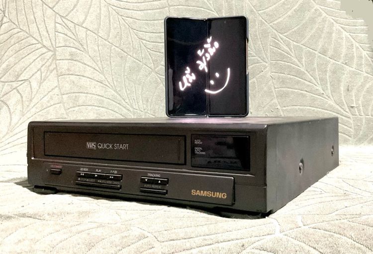 ขายแค่ 550 เครื่องเล่นวีดีโอ Samsung VHS Quick Start สภาพใหม่เลย รูปที่ 2