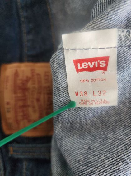 Vintage Levi’s 501XX Button Fly Denim Jeans 🇺🇲Made in USA. รูปที่ 8