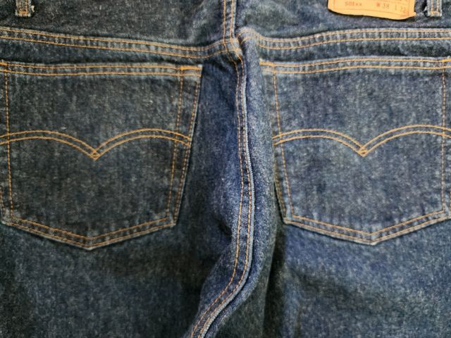 Vintage Levi’s 501XX Button Fly Denim Jeans 🇺🇲Made in USA. รูปที่ 12