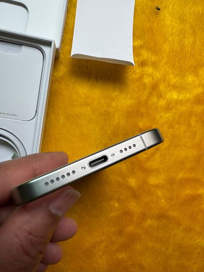 iPhone 15 Pro Max256GB-สีขาวใหม่จริง รูปที่ 7