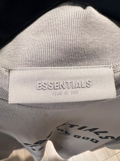 essentials fear of god tee ss23 beige  รูปที่ 3