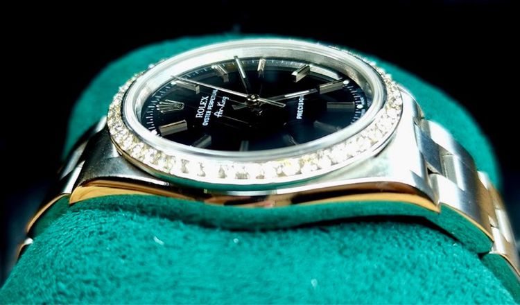 Rolex oyster perpetual Airking 14000 รูปที่ 7