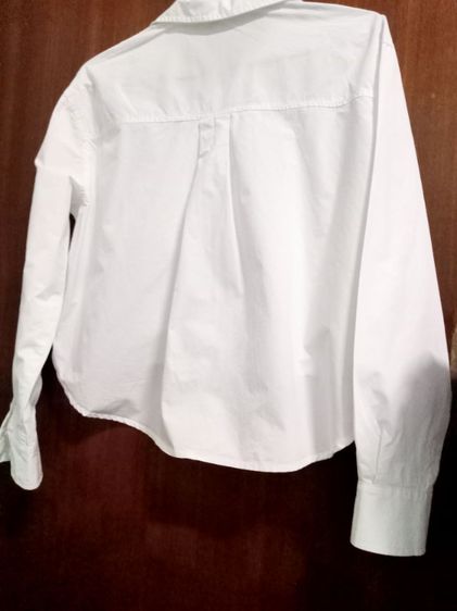 Jaspal white shirt size XS อก 38 ยาว 17 หน้า 20 หลัง แขนยาว 21 ไหล่กว้าง 6 นิ้ว เสื้อผู้หญิงคอปก แขนยาว มีกระเป๋าที่อกซ้าย กระดุมหน้า รูปที่ 10