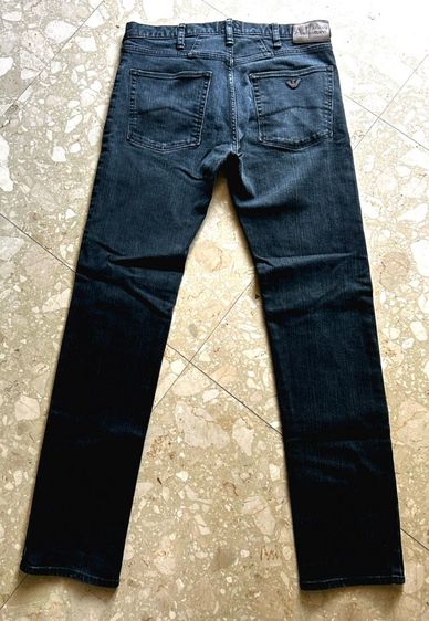 armani​ jeans​ เอว​ 32-33​ ยาว​ 42​ แลายขากว้าง​ 7​ นิ้ว​ สีน้ำเงินเข้ม​ สวย​ สะอาด​ ไม่มีตำหนิ​ ผ้ายืเครับ รูปที่ 2