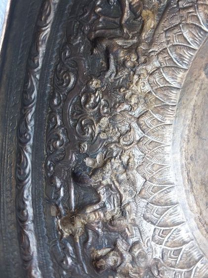  Vintage Burmese silver bowl รูปที่ 18