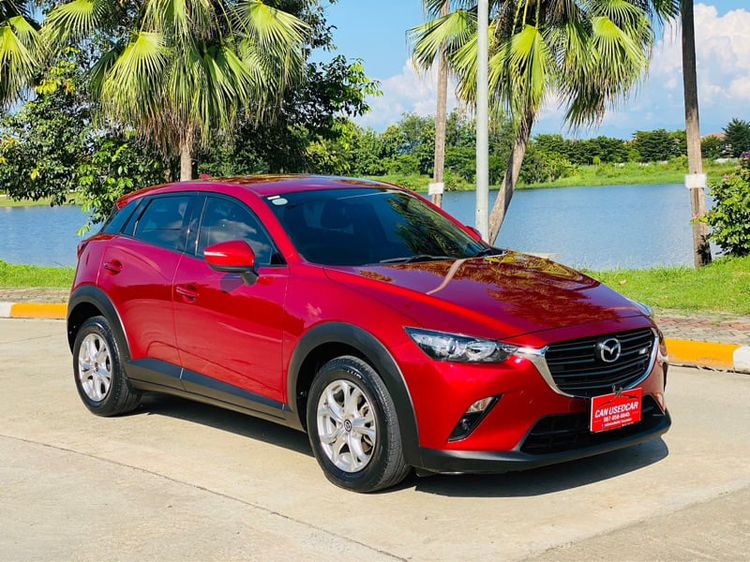 Mazda CX-3 2019 2.0 C Sedan เบนซิน ไม่ติดแก๊ส เกียร์อัตโนมัติ แดง รูปที่ 1