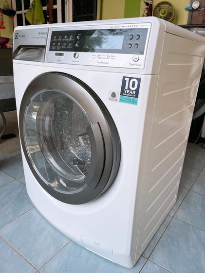 เครื่องซักผ้าพร้อมอบElectrolux10อบ7 ระบบสัมผัส ระบบอินวอเตอร์  ซักอบผ้านวมได้  รูปที่ 3