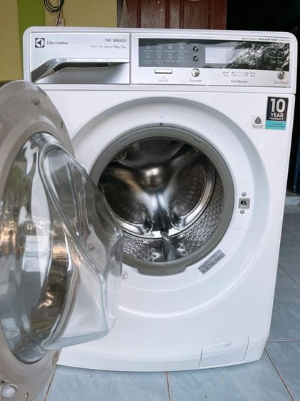 เครื่องซักผ้าพร้อมอบElectrolux10อบ7 ระบบสัมผัส ระบบอินวอเตอร์  ซักอบผ้านวมได้  รูปที่ 4
