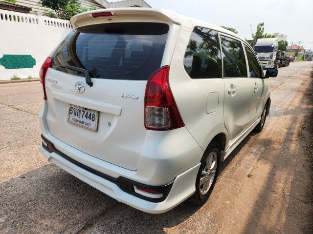 Toyota Avanza 2014 1.5 G Van เบนซิน ไม่ติดแก๊ส เกียร์อัตโนมัติ ขาว รูปที่ 3