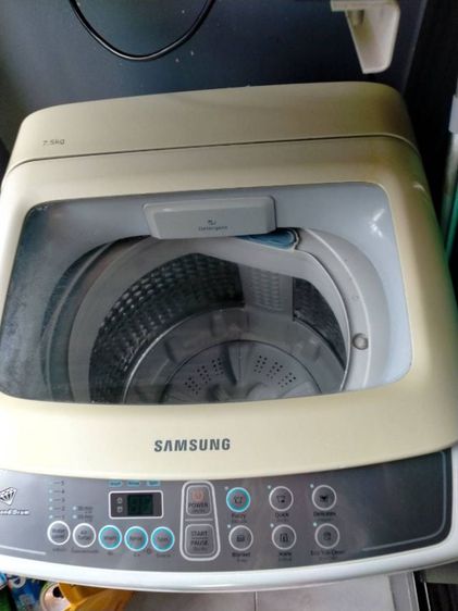 เครื่องซักผ้าฝาบน ซัมซุง 7.5 kg ใช้งานได้ปกติเลยครับ รูปที่ 4