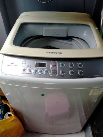 เครื่องซักผ้าฝาบน ซัมซุง 7.5 kg ใช้งานได้ปกติเลยครับ รูปที่ 3