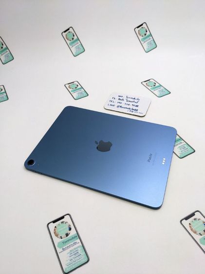 ขาย เทิร์น iPad Air 5 Wifi 64 GB Blue ศูนย์ไทย สภาพสวย อุปกรณ์ครบยกกล่อง เพียง 14,590 บาท ครับ รูปที่ 3