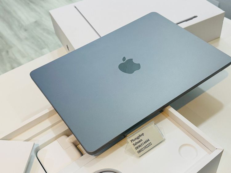 Macbook Air M3 รุ่นล่าสุด 13.6 นิ้ว SSD 256  สภาพใหม่ ศูนย์ไทย ครบกล่อง สี Space Gray อายุ 15 วัน 33900 บาท รูปที่ 7