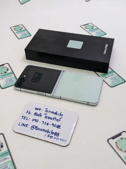 ขาย  เทิร์น Samsung Galaxy Z Flip 5 Mint 256 GB ศูนย์ไทย ประกันยาว มี Samsung Care 1 ปี อุปกรณ์ครบยกกล่อง ขาดสายชาร์จ เพียง 18,990 บาท รูปที่ 2