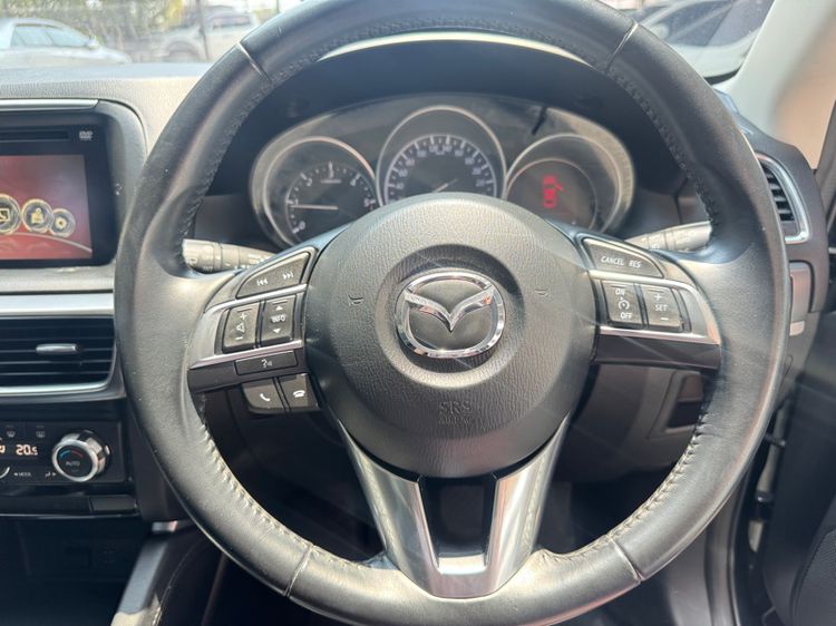 Mazda CX-5 2017 2.2 XD Utility-car ดีเซล ไม่ติดแก๊ส เกียร์อัตโนมัติ ดำ รูปที่ 3