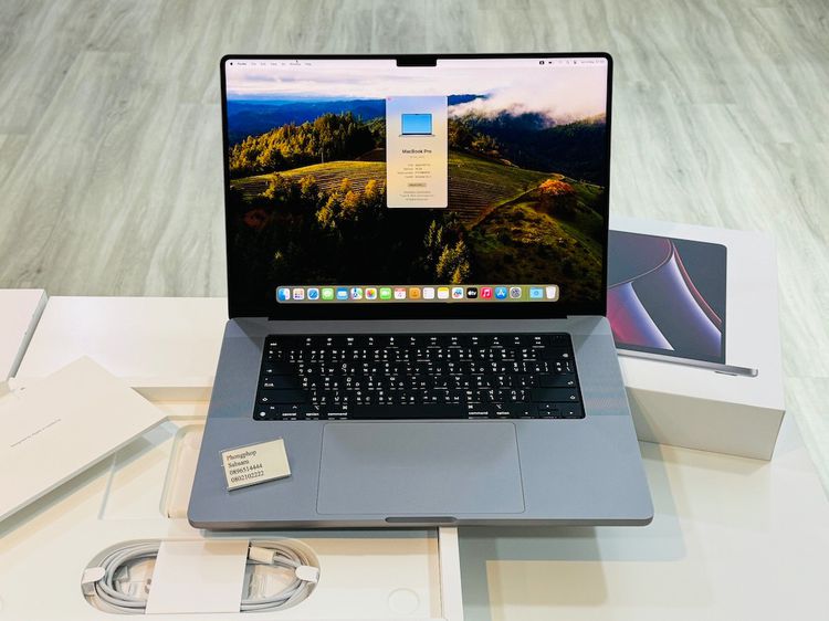 MacBook Pro 16 2023 M2 Pro รุ่นก่อนล่าสุด 512 GB สี Space Gray สภาพเหมือนใหม่ ศูนย์ไทย  52900 บาท รูปที่ 8