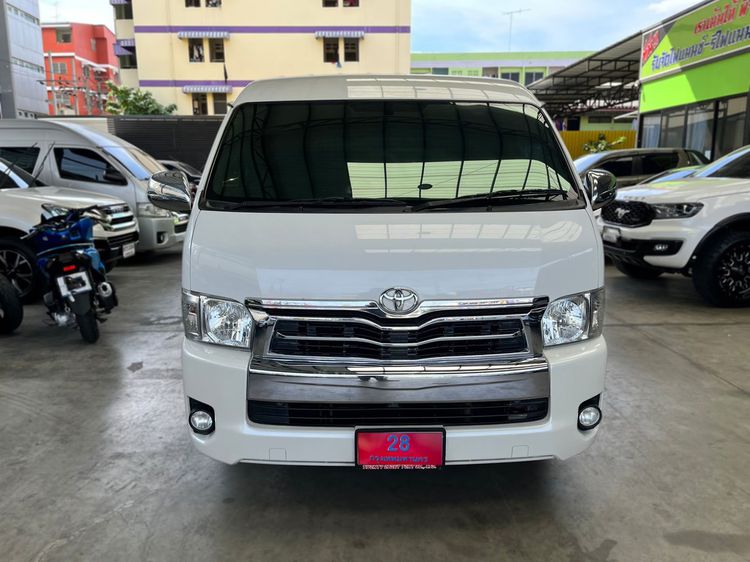 Toyota Ventury 2018 2.7 G Van เบนซิน ไม่ติดแก๊ส เกียร์อัตโนมัติ ขาว รูปที่ 3
