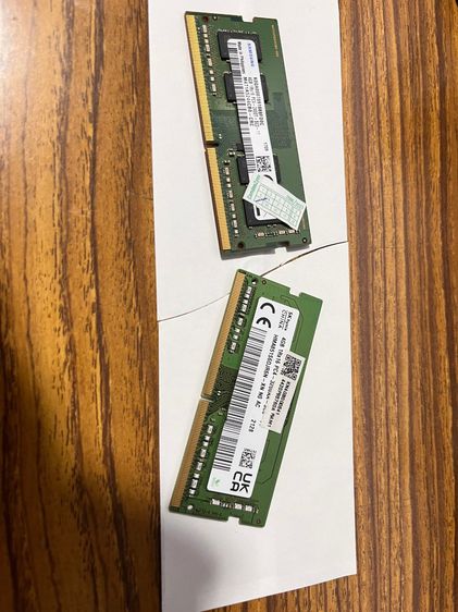 RAM NB DDR4 4gbx2 รวมกัน 8GB ขายถูกๆเลย รูปที่ 1