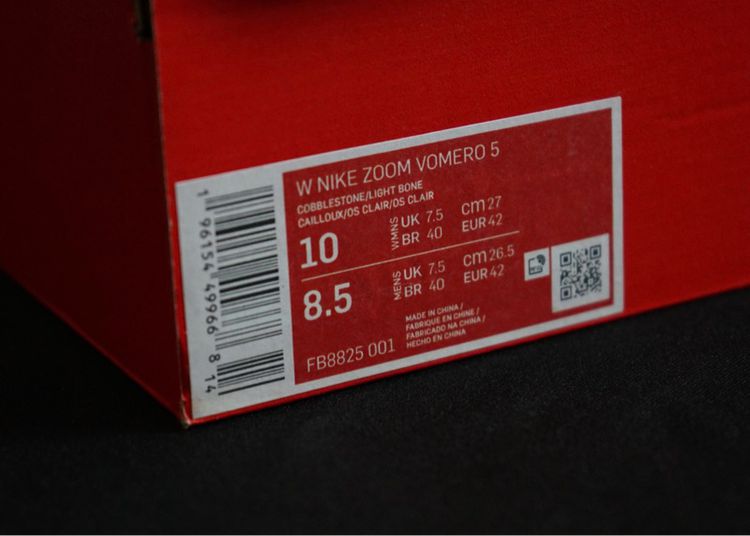 ขาย Nike Zoom Vomero 5 Cobblestone (Women's) FB8825-001  รูปที่ 15