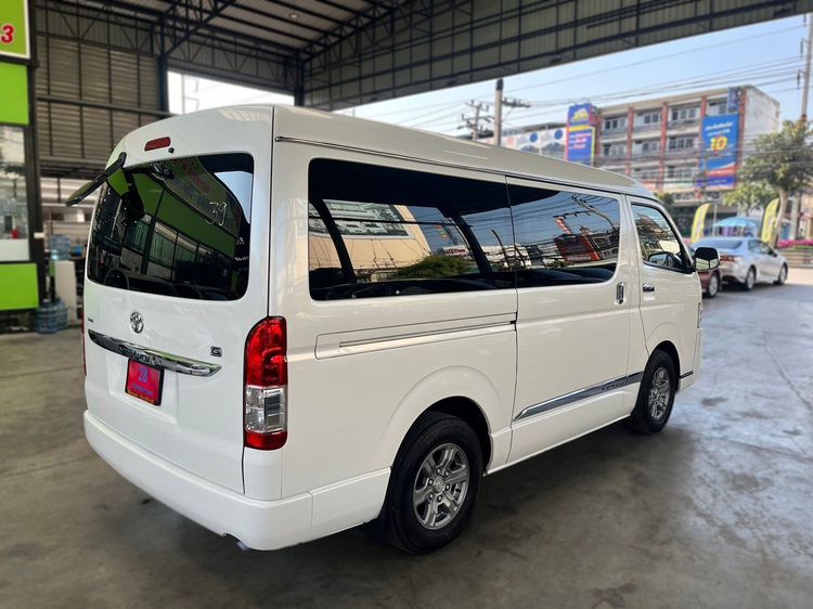 Toyota Ventury 2018 3.0 G Van ดีเซล ไม่ติดแก๊ส เกียร์อัตโนมัติ ขาว รูปที่ 4