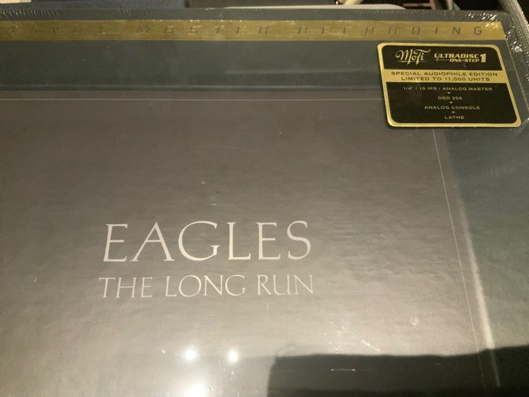 ขายแผ่นเสียงแผ่นซีล วงคันทรี่ร็อคยอดเยี่ยมตลอดกาล Eagles  The Long Run Limited Edition UltraDisc One-Step 180g 45RPM 2LP set Sealed ส่งฟรี รูปที่ 3