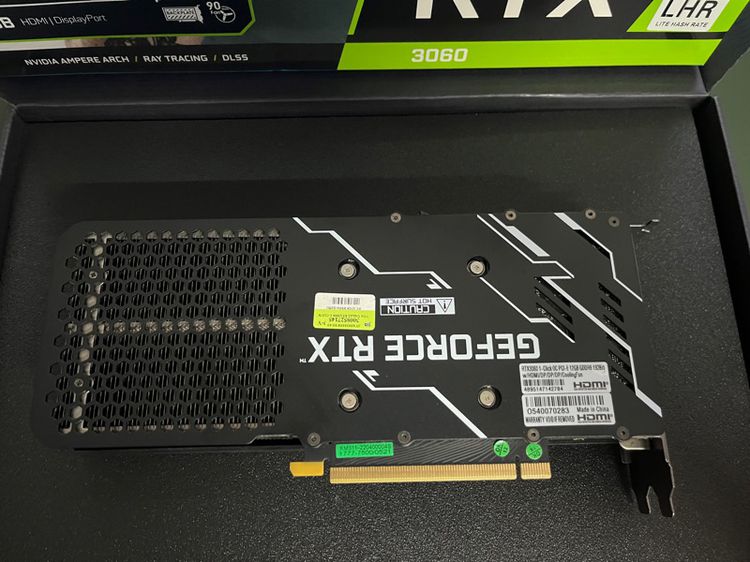 การ์ดจอ GALAX RTX 3060 1-CLICK  OC 12GB DDR6 มือสอง รูปที่ 5