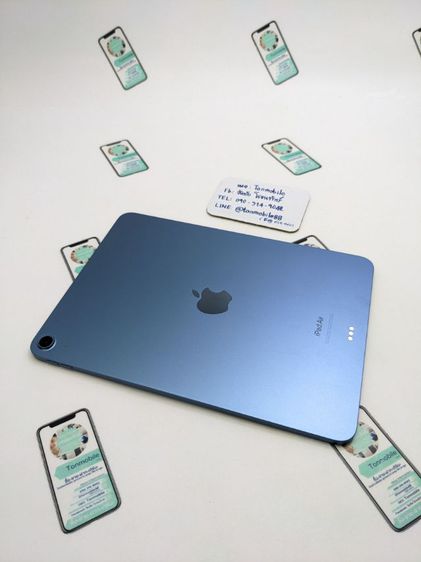 ขาย เทิร์น iPad Air 5 Wifi 64 GB Blue ของใหม่มือ 1 แกะเช็ค ประกันเดินมา 7 วัน อุปกรณ์ครบยกกล่อง เพียง 16,990 บาท ครับ รูปที่ 4