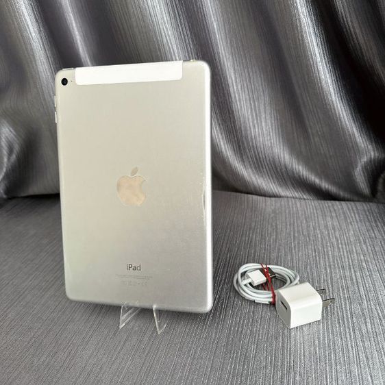 iPad Mini 4 128g ใส่ซิม สีขาว  รูปที่ 4